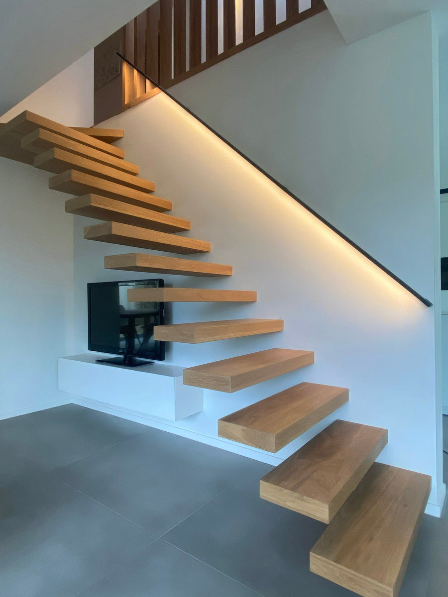 Ledgrip trapleuning met ledverlichting