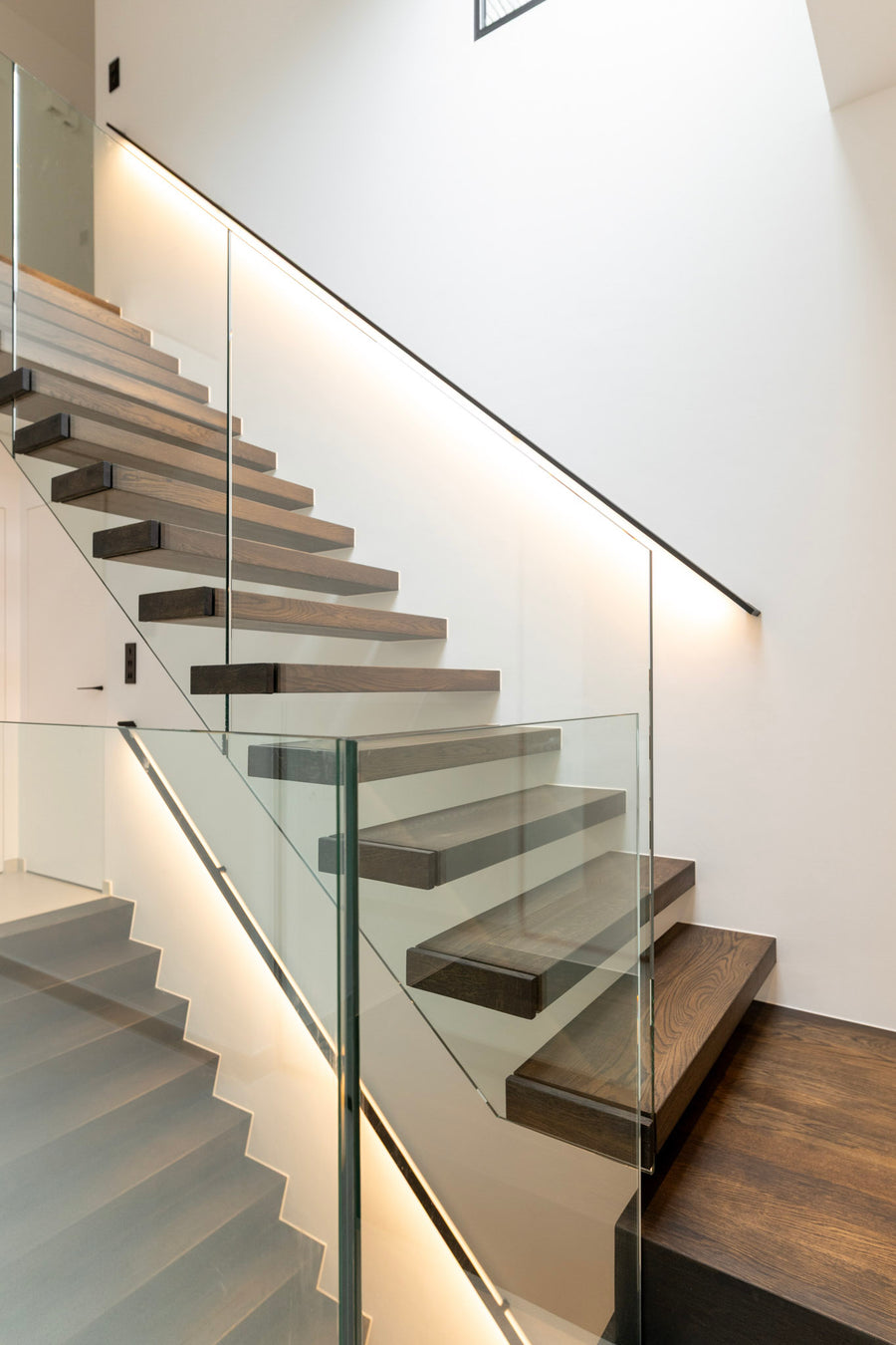 Ledgrip trapleuning met ledverlichting