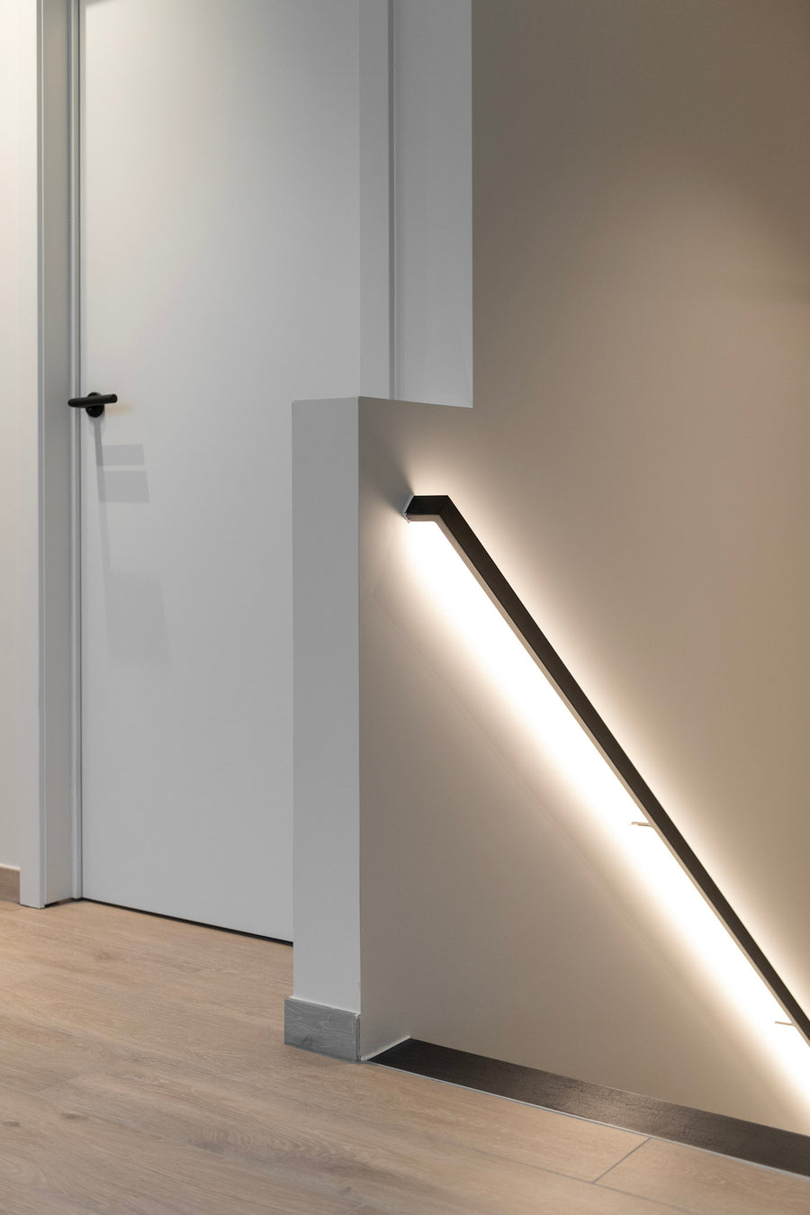 Ledgrip trapleuning met ledverlichting